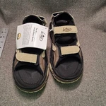 New Bite Women's Sz 6 Double Xtg Brown/tan Point Adjustable Golf Sandals 8103A. Price: $29.00.