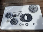 Honda CR480R Clutch Assembly 1982 Oem Japan Vmx Basket Plates Springs Set Used. Price: $289.00.