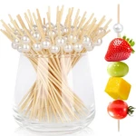 200 Cocktail Picks, White Pearl Fancy Toothpicks For 4.7 Inch, New. Price: $14.81.