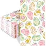 100 Pack Happy Easter Guest Napkins Paper Egg Hand Towels Spri New. Price: $23.99.