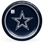 Nfl 10" Dinner Paper Plates, Dallas Cowboys (85 Count) New. Price: $30.99.