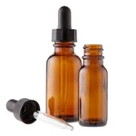 2OZ Amber Glass Bottle With Black Dropper - Choose Your Quanity New. Price: $29.99.