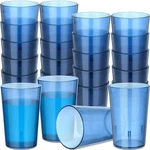 48 Pack Restaurant Grade 8OZ Plastic Cup Break Resistant Drinking Glasses Are... New. Price: $64.04.