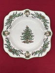 Spode Christmas Tree Garland 9" Fancy Square Plate New!!!!. Price: $30.68.