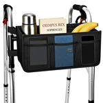 Dotday Upgraded Walker Basket With Cup Holder, Foldable Bag Black New. Price: $30.82.