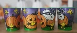 Peanuts Snoopy Charlie Brown 16OZ 4 Set Halloween Party Kids New! 2015. Price: $12.99.