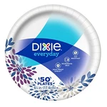 Dixie Everyday Paper Plates, 6 7/8", Dessert Or Snack Size Printed Disposable New. Price: $20.15.