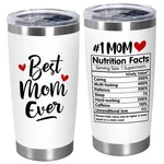 Teezwonder Mothers Day Gifts From Daughter 20 Ounces, White - Nutrition Facts New. Price: $37.90.