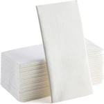 50-PACK White Paper Napkins Linen Feel Guest Disposable Cloth Like Dinner N... New. Price: $33.94.