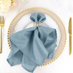 50 Pcs 20" Premium Polyester Napkins Table Wedding Party Reception Decorations New. Price: $44.41.