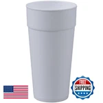 Genuine Joe GJO25251 24 Oz Hot/cold Foam Cups - Maintains Temp New. Price: $71.02.