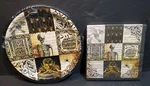 Spooky Skeleton Spider Orange Black Halloween Party Paper Plate 18C, Napkins 20C New. Price: $10.74.