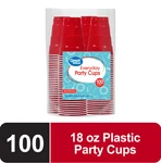 Great Value Everyday Disposable Plastic Party Cups, Red, 18 Oz, 100 Count New. Price: $200.00.