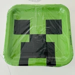 3 Packs Minecraft Zombie Disposable 8 Ct Per (24 Plates) 9IN New. Price: $16.99.