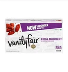 Vanity Fair Extra Absorbent Napkins 504 Count New. Price: $25.00.