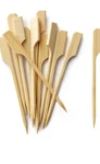 Blue Top 300 Pcs Bamboo Paddle Picks, 3.5 Inch Sturdy Skewers Food Appetizer New. Price: $10.00.