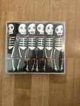 Meri Set Of 6 Spooky Skeleton Halloween Party Crackers New. Price: $28.00.