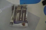 Reflection Appetizer Forks Plastic 4" Petite Mini Silver Party Tasting New. Price: $5.95.