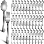 300 Piece Forks And Spoons Silverware 150 - Stainless Steel Flatware Cutl... New. Price: $58.56.