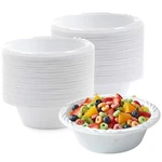 Bluesky Dinner White Lightweight Plastic Soup BOWLS-12 Oz Pack Of 100 Bowls... New. Price: $19.62.