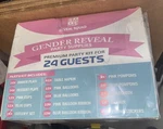 Reveal Squad Gender Party Supplies Premium Pack For 24 Guests Open. Price: $21.85.