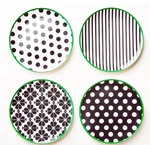 Kate Spade New York For Target 10-1/2" Dinner Plate Set Melamine 4 Count Nwt. Price: $31.49.