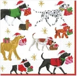 Caspari Paper Beverage Napkins, Christmas Delivery White - 2 Packs (13310C) New. Price: $18.00.