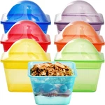 Youngever 7 Sets Plastic Parfait Cups, Reusable Small 4 Ounce, Rainbow Colors New. Price: $17.30.