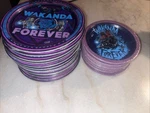 104 9IN & 72 7IN Black Panther Wakanda Forever Marvel Birthday Paper Plates New. Price: $32.00.