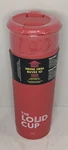 The Loudcup 20OZ Tumbler + Integrated Stadium Horn, Red - Reusable Water Bottle New. Price: $14.97.