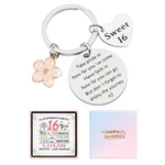 Juesly Birthday Gifts For Girls, Happy Keychain 15 16 17 18 19 2... New. Price: $17.09.