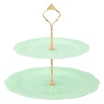 Uxcell 2-TIER Stand Holder, Round Tiered Serving Tray 20/25CM New. Price: $28.09.
