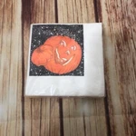Vintage Hallmark 1980 Halloween Magic Pumpkin Jack Lantern Napkins 16 Count New. Price: $6.99.