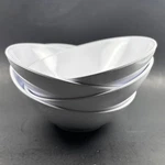 Get Melamine Slanted Noodle White Bowls B788 Thailand Set Of 4 Used. Price: $37.00.