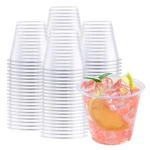 Wellife 9OZ Clear Plastic Cups 200 Pack Disposable Party Glasses Wine Cold New. Price: $16.98.