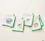 Kate Spade New York X Target Set Of 4 Embroidered Cocktail Napkins. Price: $24.00.