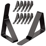 Tablecloth Clips Black 12 Pack Stainless Steel, Rust Proof & Non-slippery T... New. Price: $15.67.