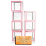 Ledido Transparent Balloon Boxes With 78 Letters Numbers Pink Baby New. Price: $44.19.