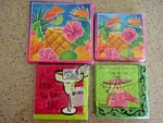 Beverage Napkins Unique Tropical Luau Party Starters Margarita Design New. Price: $26.99.