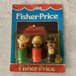 Vtg 1984 Fisher Price Little People Westerners Action Figures Toys New Card. Price: $75.00.