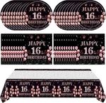 41PCS 16TH Birthday Party Decorations For Girls Her, Rose Gold Supplies New. Price: $23.95.