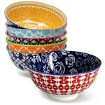 Annovero Ice Cream Bowls, Small Porcelain Serving Dish Set For Salad, Cereal, De New. Price: $44.34.