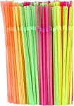 Party Dimensions 200 Count Flexible Multi-colored Straws, Neon New. Price: $36.99.