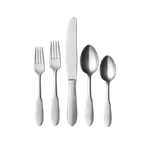 Mitra Matte By Georg Jensen Stainless Steel Service For 8 Set 40 Pieces - Nos New. Price: $1200.00.