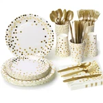 Lzerking Party Supplies Set Pieces Of Mixed Size, Gold DOT-210 New. Price: $31.55.
