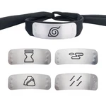 Naruto Cosplay Headband Replica Set With 4 Interchangeable Village Metal Plates New. Price: $74.99.