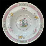 Antique Royal Doulton Lilian Lillian Scallop Rimmed Soup Bowl 9.5 England As Is Used. Price: $36.00.