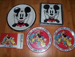 Mickey Mouse Birthday Party Supplies Multi-color 6PC Lot Beach Nos New. Price: $47.99.