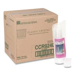 Wna CCR9240 Fluted Squat Classic Crystal Plastic Tumblers (20/PK, 12 Pk/ct) New. Price: $80.25.
