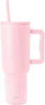 Simple Modern 40 Oz Trek Tumbler With Handle Straw Lid Ounces, -blush New. Price: $46.87.